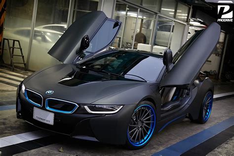 Bmw I8 2020 Black And Blue